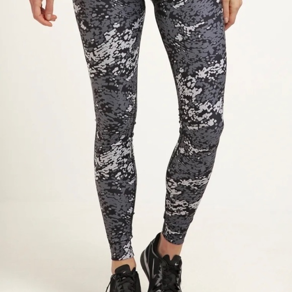 NIKE Ten One Legend Poly Drift Training Leggings Dri Fit - Camo Gray - L - Picture 1 of 13